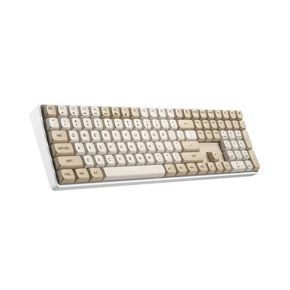 

Клавиатура беспроводная Darkflash GD108, Yellow Switch, бежевый, английская раскладка