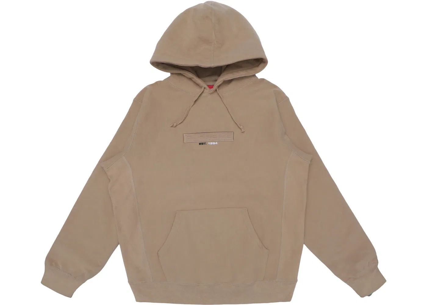 Мужская худи с принтом Supreme Sweatshirt (SS18), Light Brown