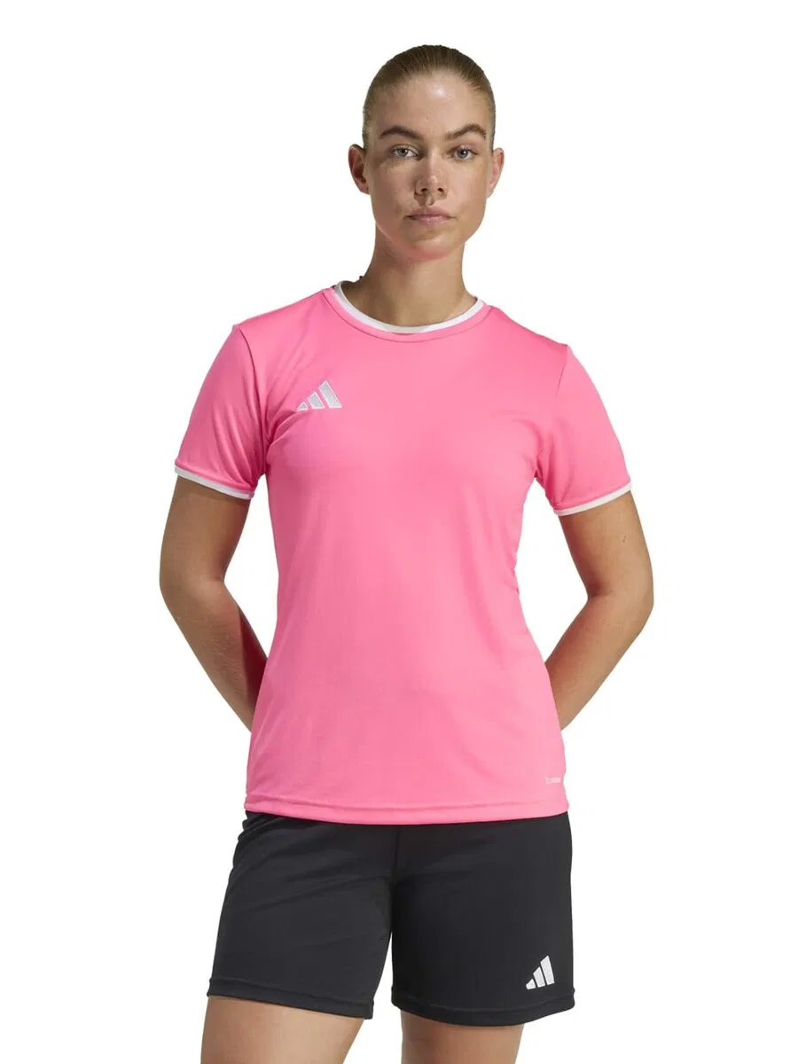 Спортивная футболка ADIDAS PERFORMANCE Performance Shirt 'Entrada26' в розовом цвете — фото 3