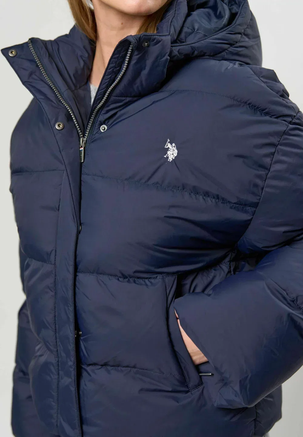 Куртка Uwgreta - зимняя куртка U.S. Polo Assn., Dark Sapphire — фото 4