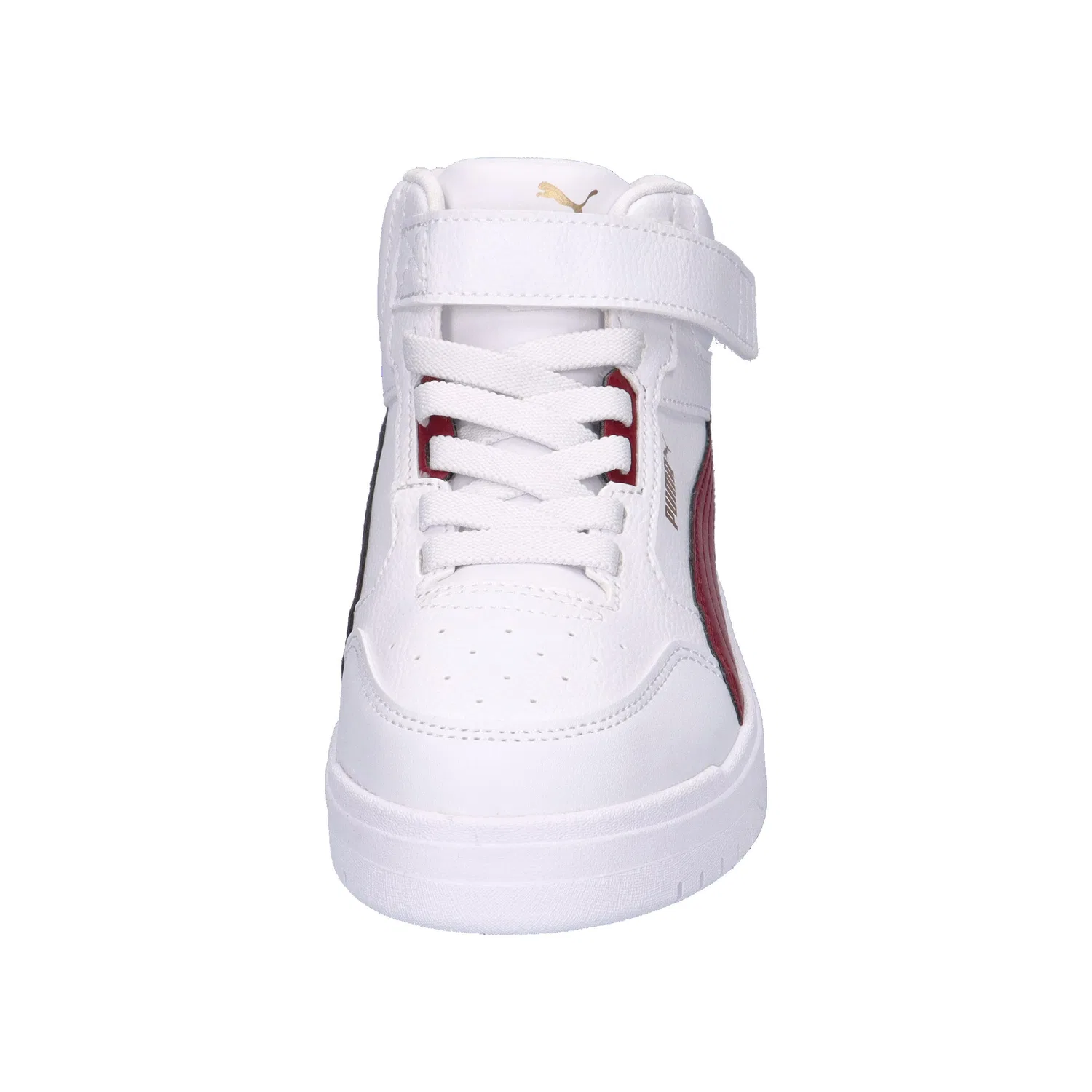 Детские кроссовки с высоким берцем Shuffle Downtown Mid Puma, Weiss — фото 3