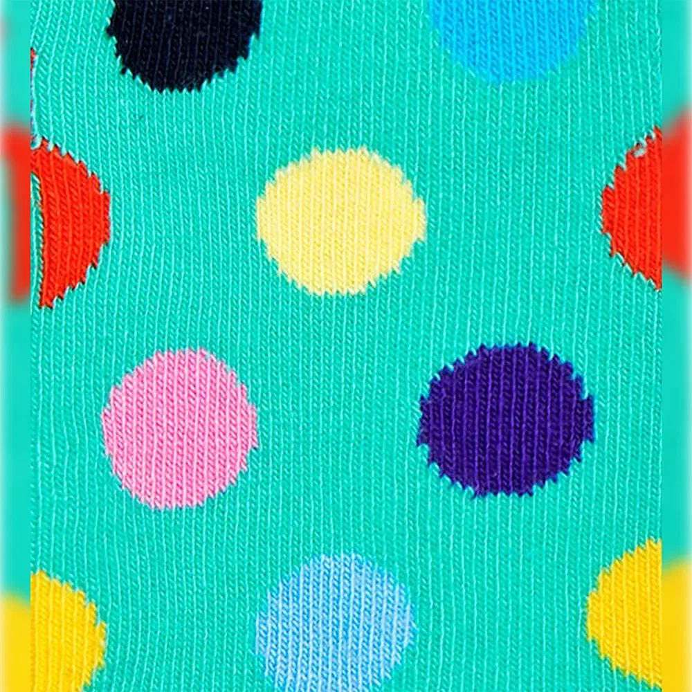 Носки детские нескользящие Big Dot 2 пары Happy Socks, синий — фото 2
