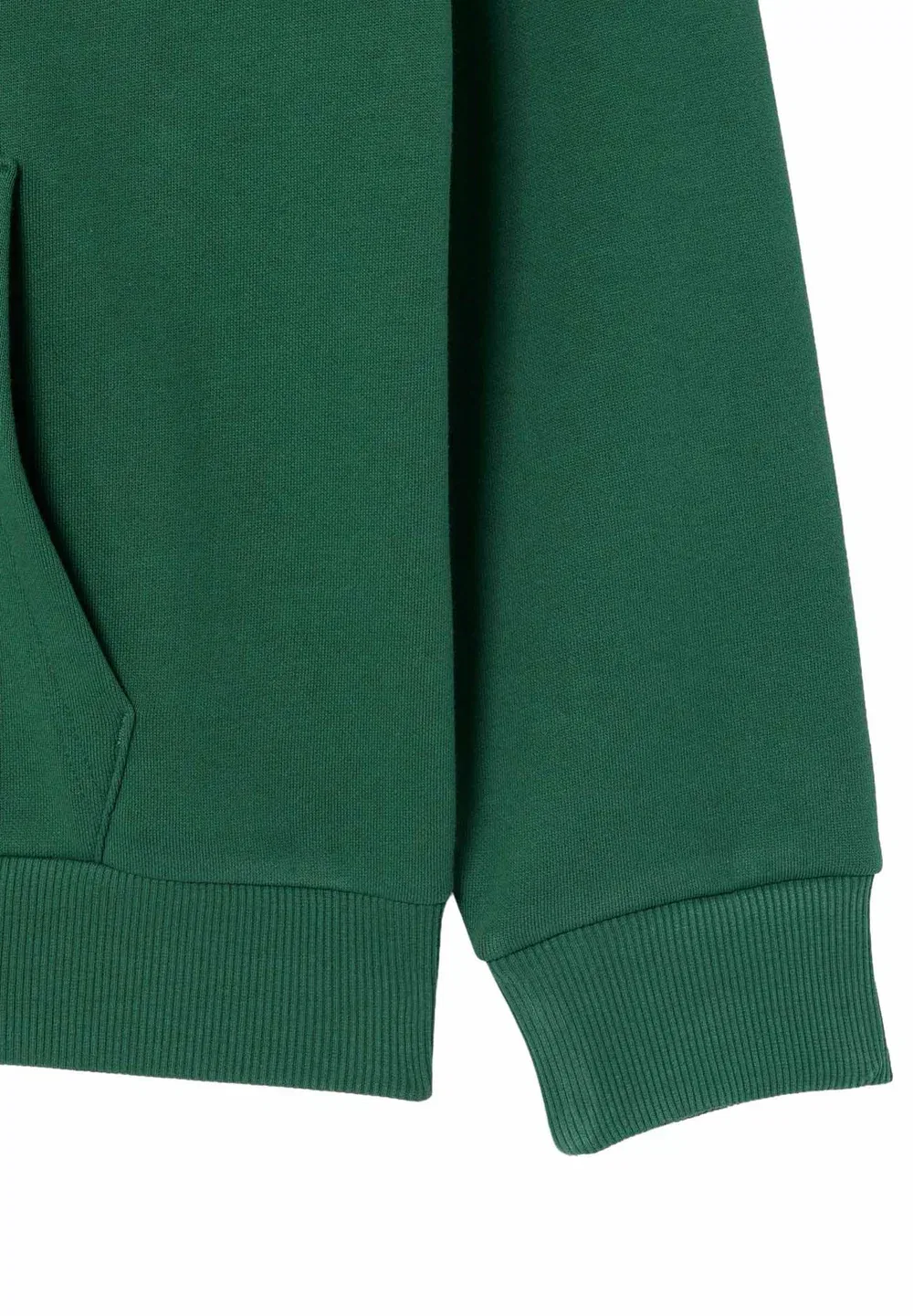 Sh8864_132 - толстовка на молнии Lacoste, Green — фото 3
