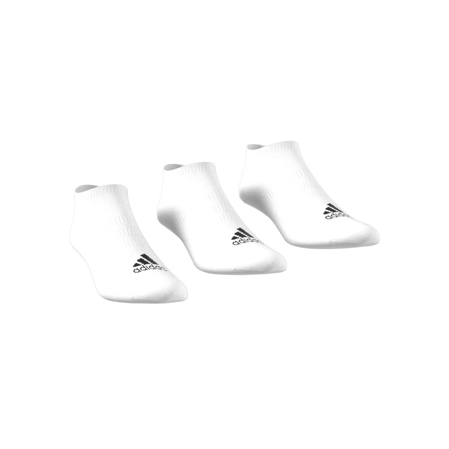 Мужские носки-невидимки с поддержкой свода стопы Adidas Performance, White/Black