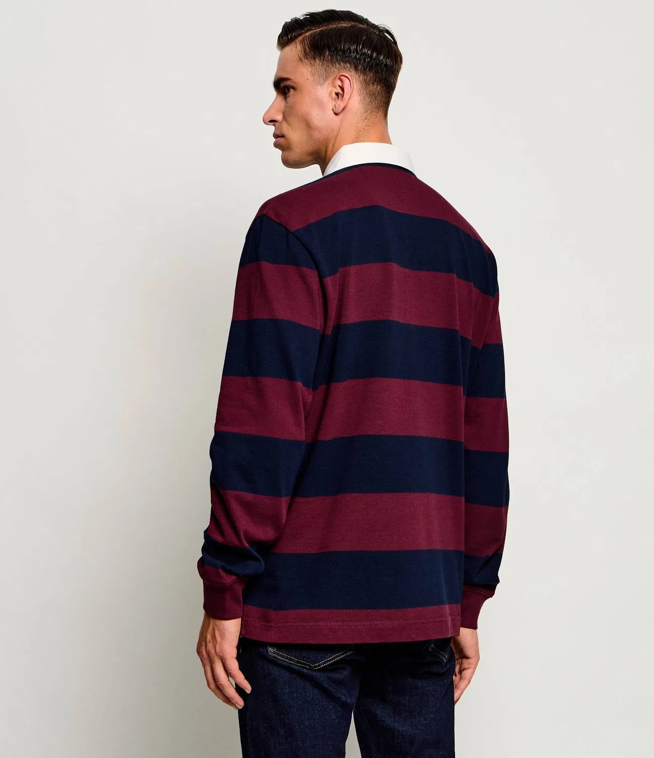 Поло с длинным рукавом Polo Essential Tommy Hilfiger, Bordeaux — фото 3