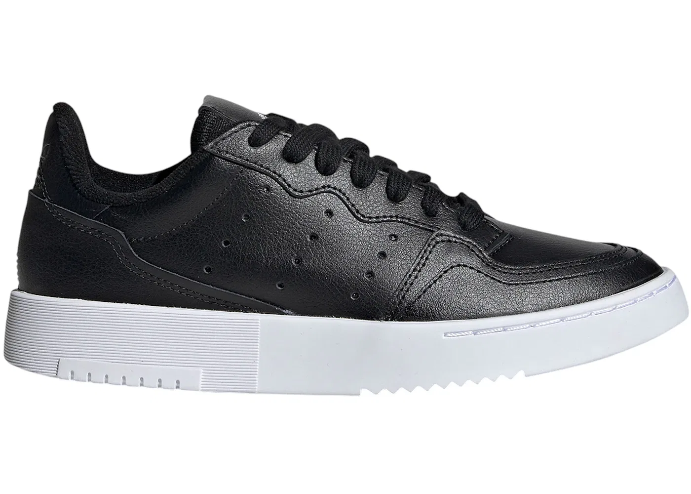 Детские кроссовки Lifestyle Adidas Supercourt, Core Black/Core Black/Cloud White
