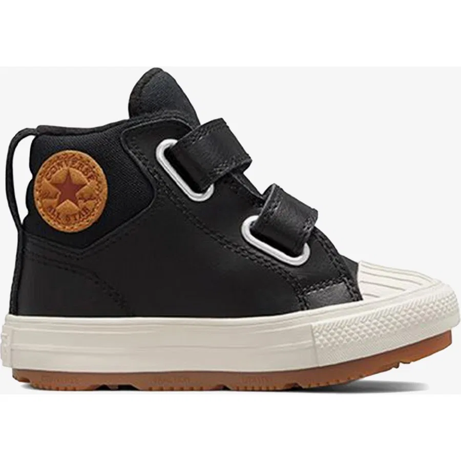Детские кожаные ботинки Chuck Taylor All Star Berkshire Converse, Черный