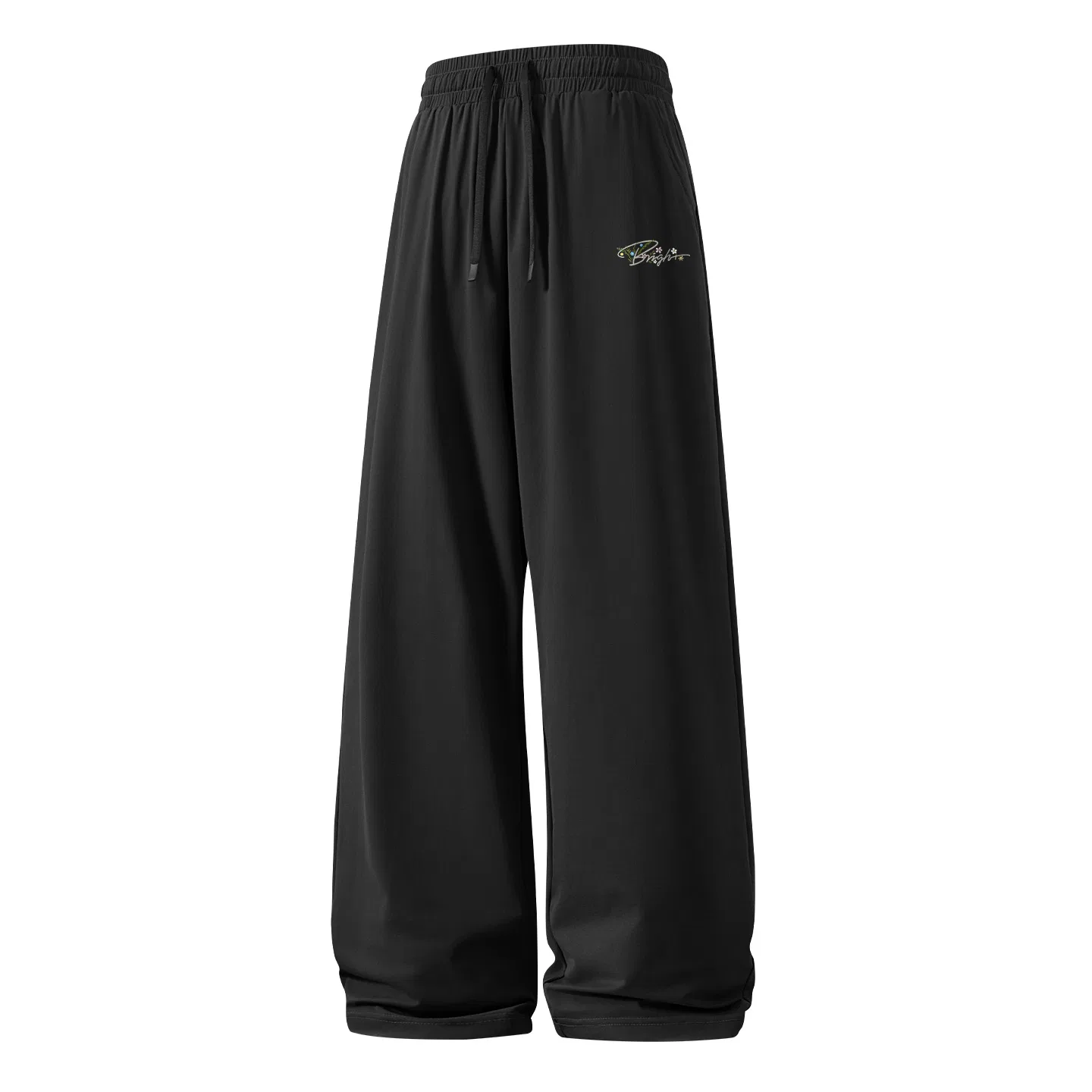Детские повседневные брюки прямого кроя Ice Silk Cooling MINISO, Dark Gray — фото 3