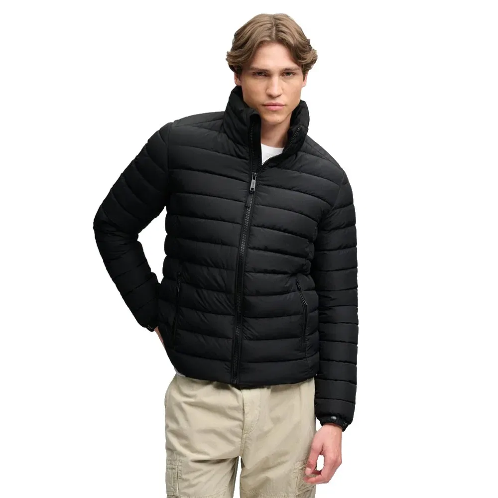 Мужская куртка-пуховик с наполнителем Fuji Midweight Padded Superdry, Black