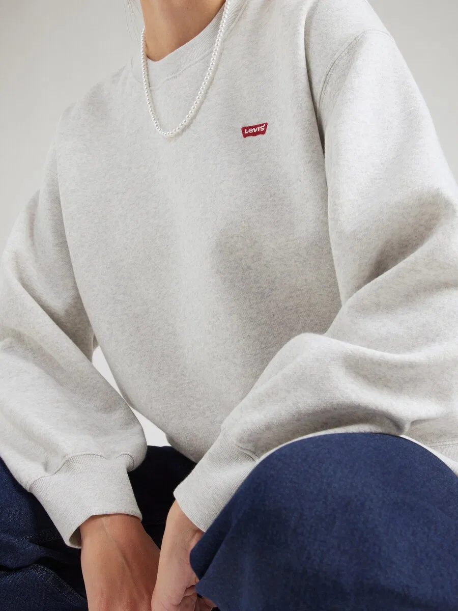 Толстовка LEVI'S 'EVERYDAY' серого цвета — фото 3