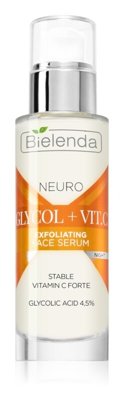 

Омолаживающая ночная сыворотка с эффектом пилинга Bielenda Neuro Glicol + Vit. C