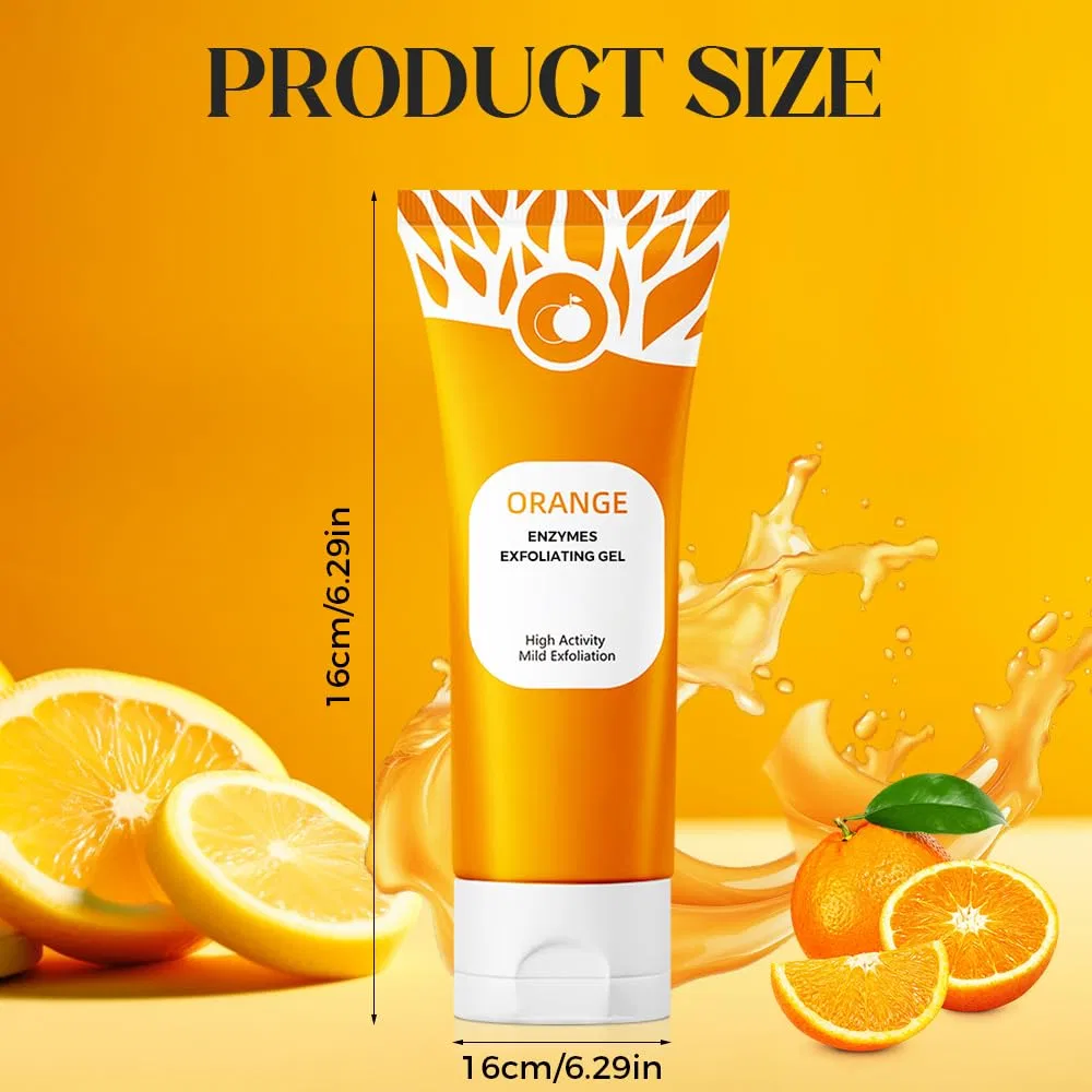 Скраб для лица очищающий, Orange Exfoliating Gel, 100г Generisch — фото 4