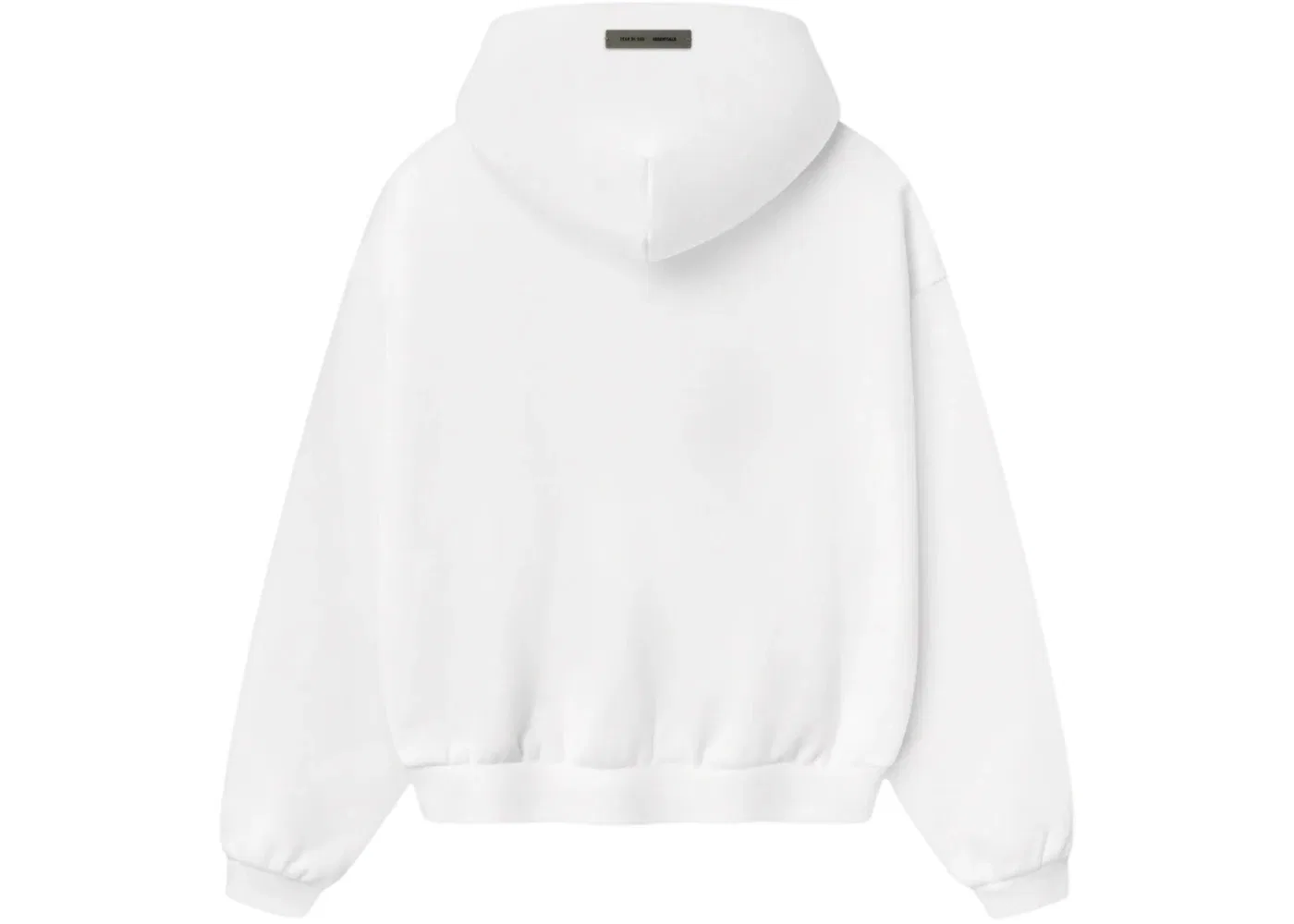 Детский худи из флиса Cloud White Fear of God Essentials Kids, Cloud White