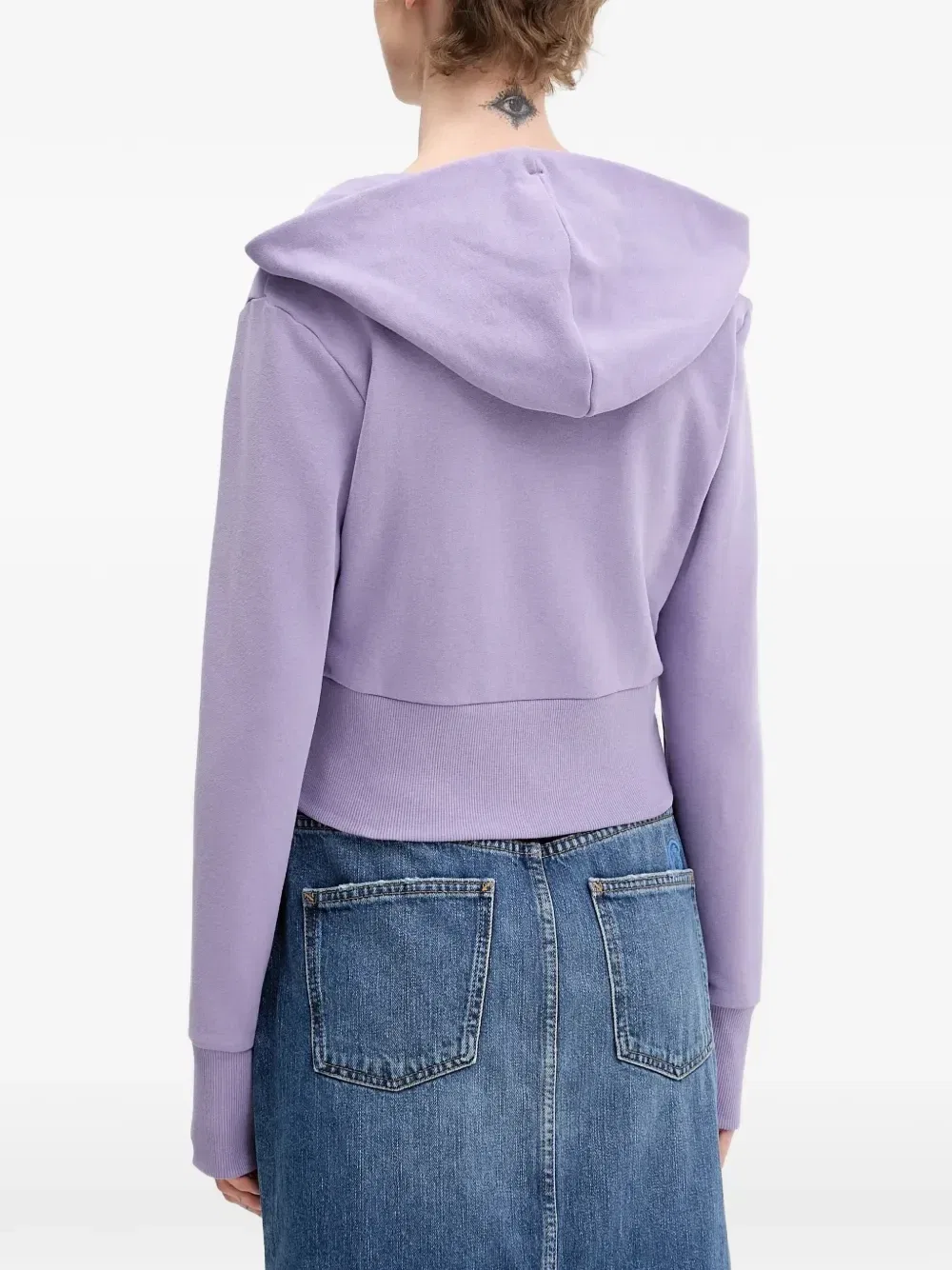 Худи Seasonal Essentials Adidas, фиолетовый — фото 3