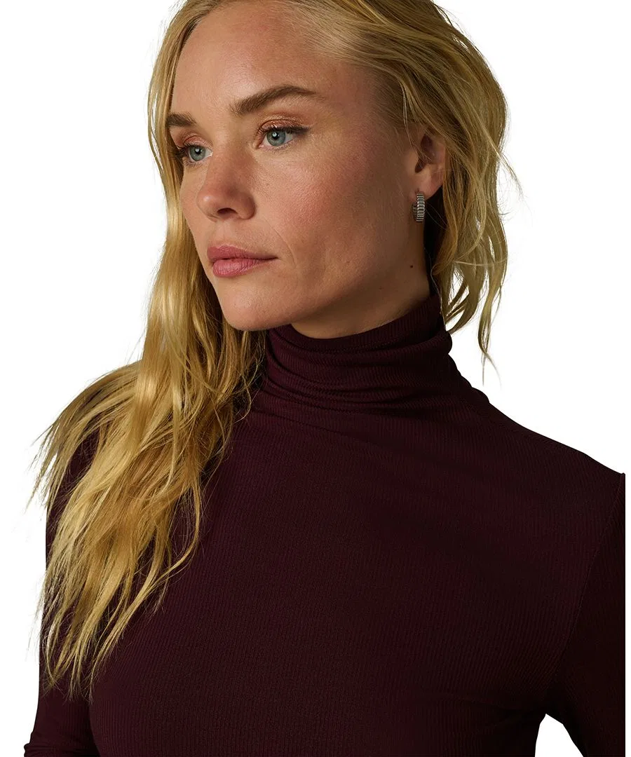 Водолазка с длинным рукавом The Tony Joe's Jeans, Bordeaux — фото 4