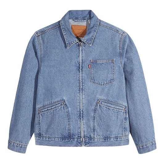 

Куртка Levi's Series lapel Denim Jacket 'Denim Blue', синий