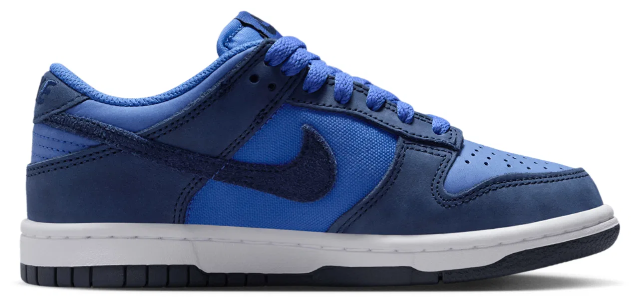Кроссовки для мальчиков Nike Dunk Low SE, цвет Comet Blue/Midnight Navy/White