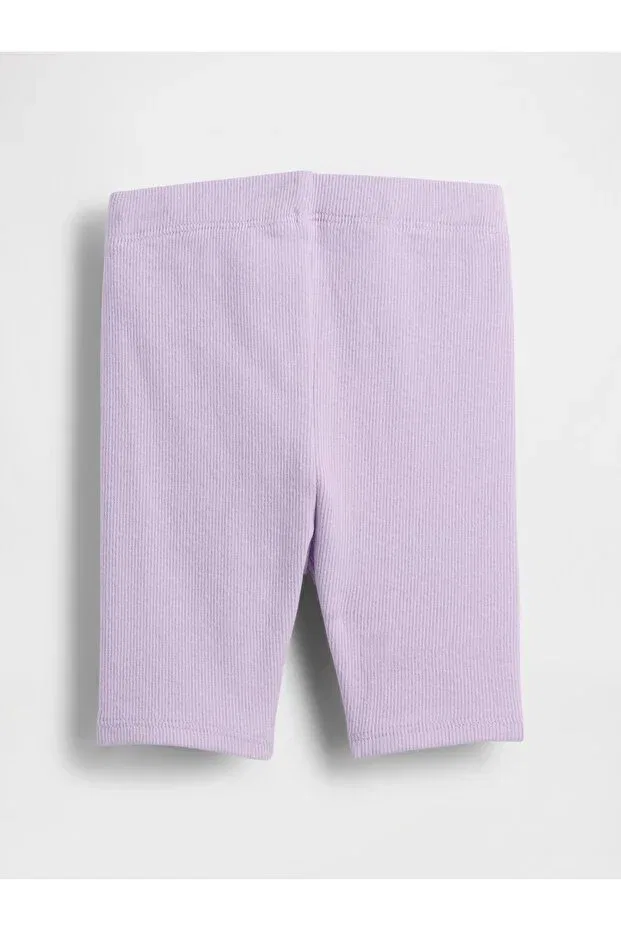 Детские шорты для девочек вязаные Biker shorts Gap, Lila-000 — фото 2