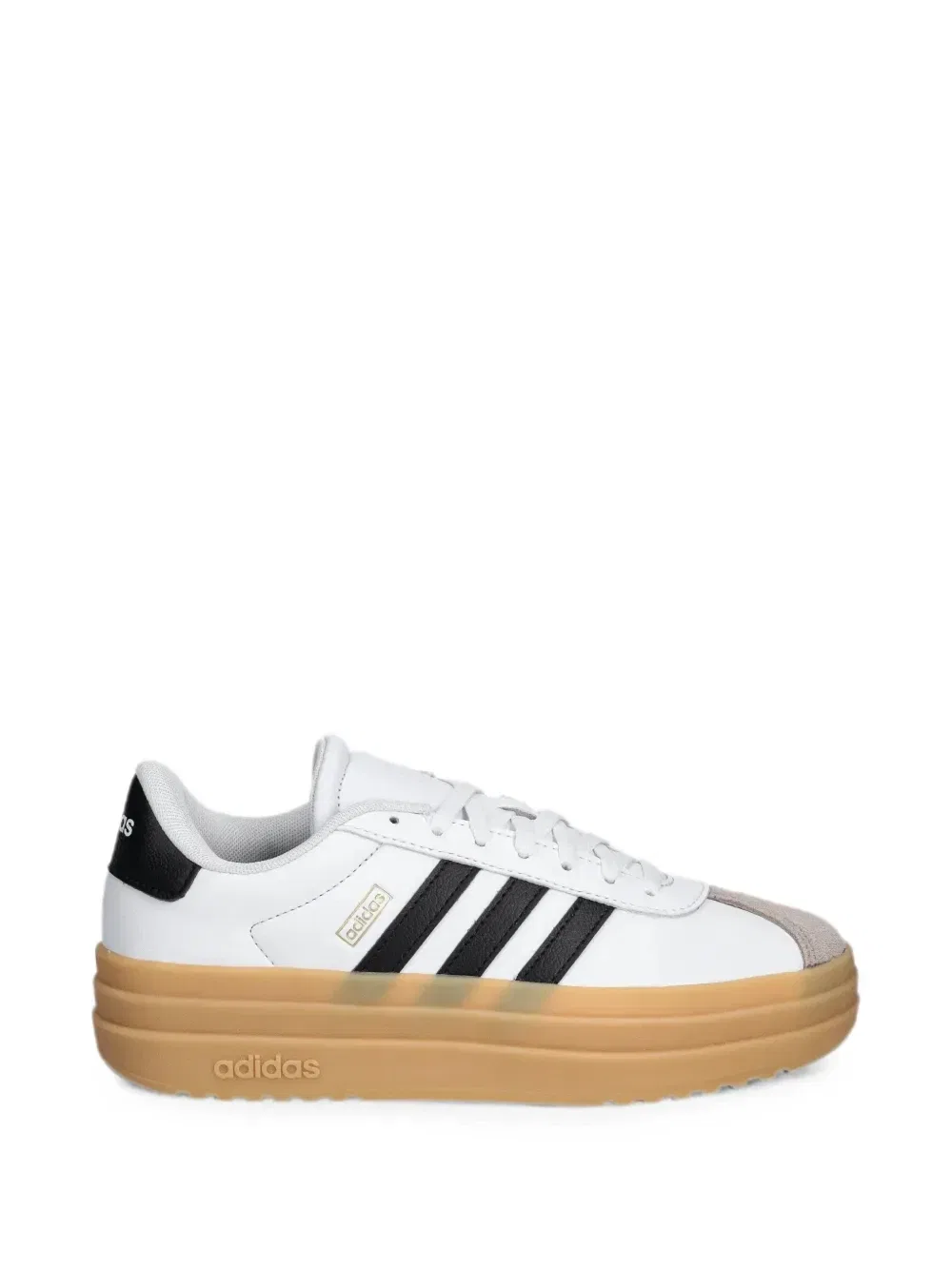 Кроссовки на платформе VL Court Bold Adidas Kids, белый