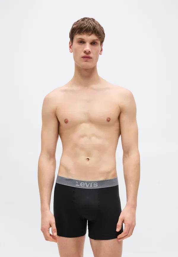 Мужские трусы-боксеры, комплект из 2 штук Levi'S, черный
