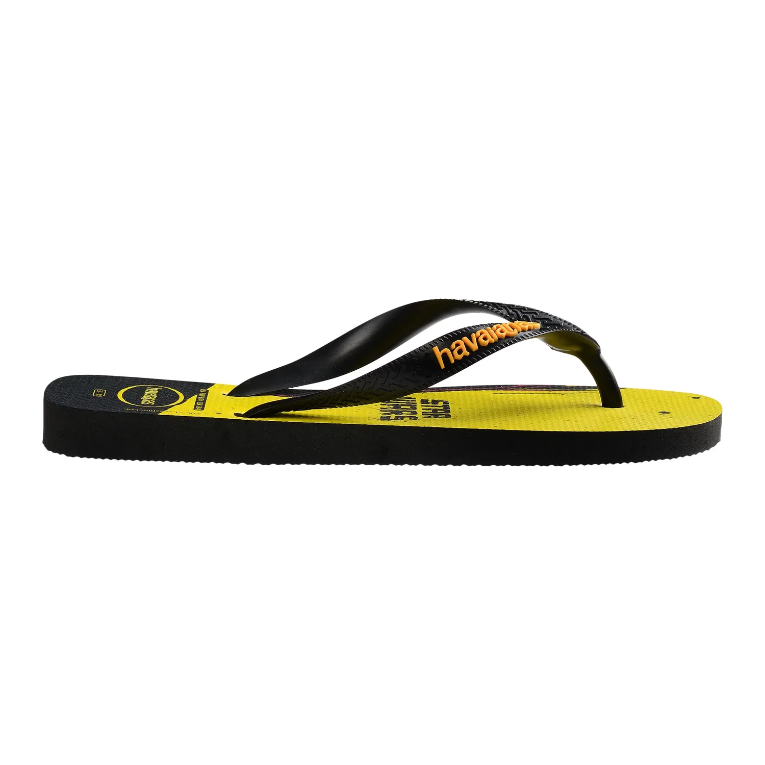 Шлепанцы детские с принтом Star Wars Havaianas, черный — фото 2