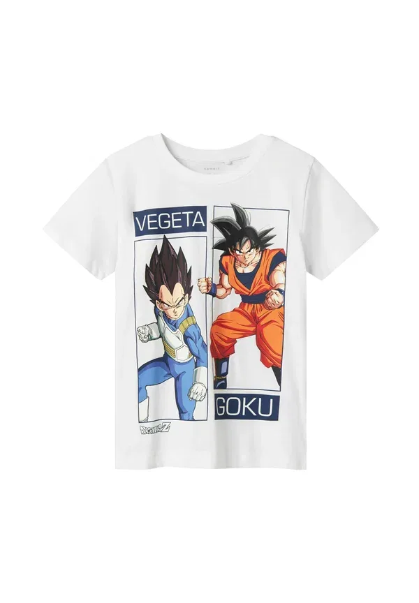 Футболка с принтом Dragon Ball Name It Bright White, белый — фото 2