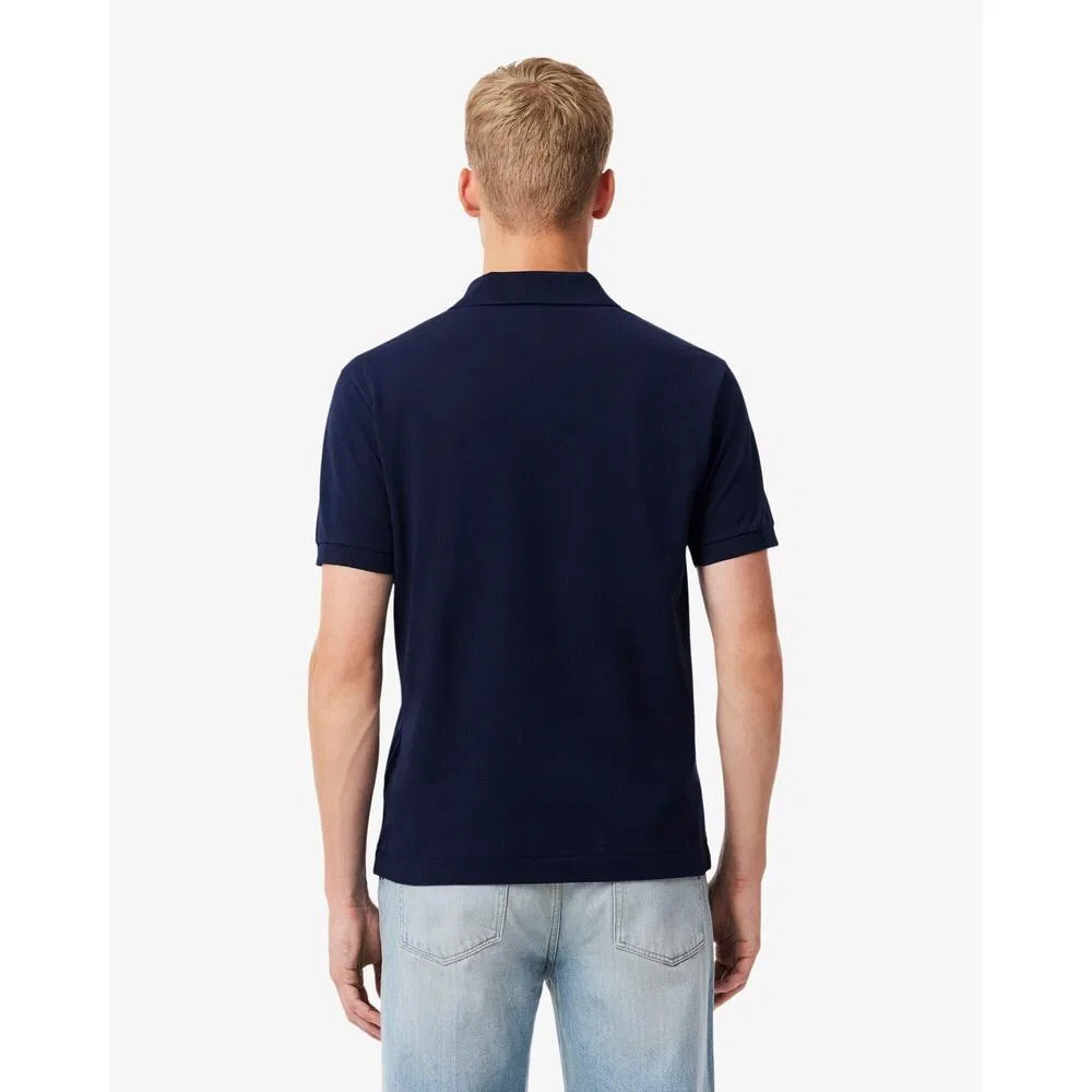 Мужское поло классическое Classic Cotton Polo Lacoste, Navyblau — фото 2