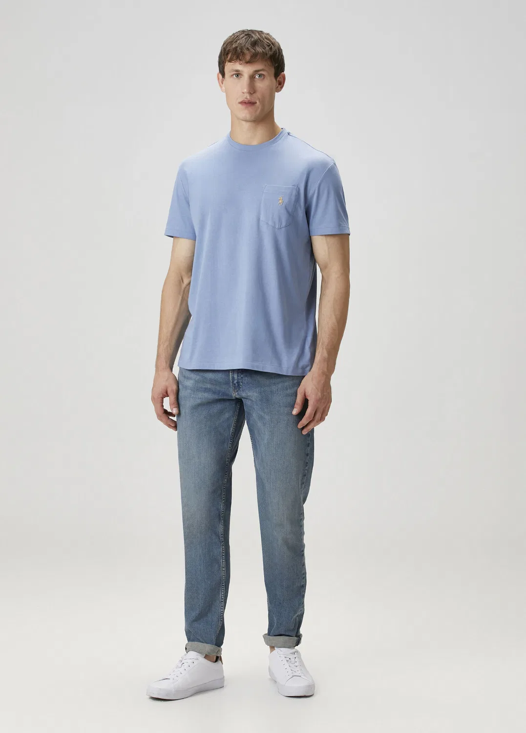Футболка Polo Ralph Lauren с вышивкой Mavi — фото 2