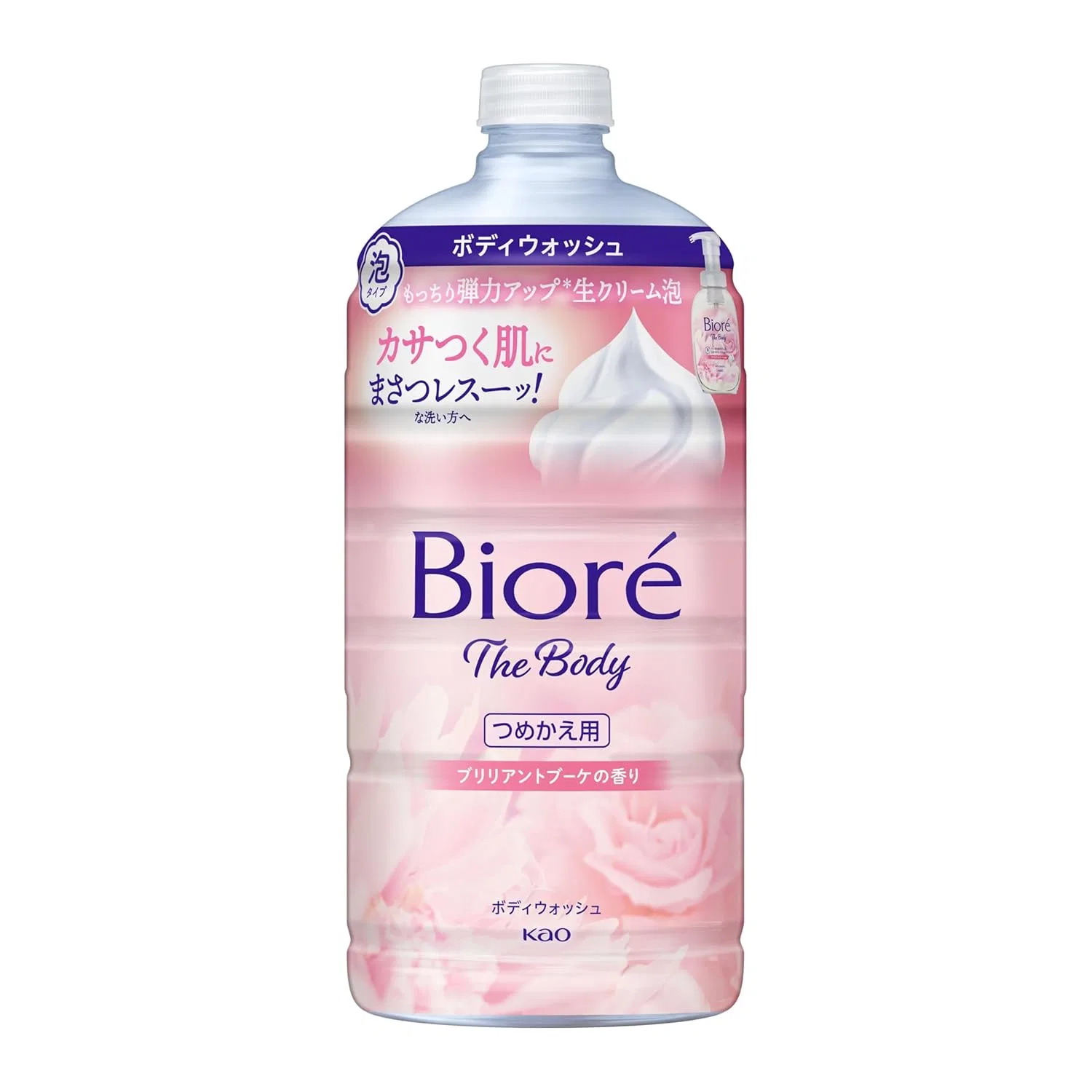 Пена для душа Biore u The Body, 780 мл, Brilliant Bouquet