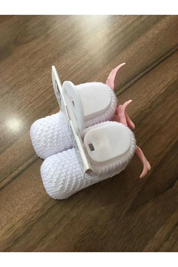 Детские носки для девочек Angel Winged Socks Bibaby, White — фото 3