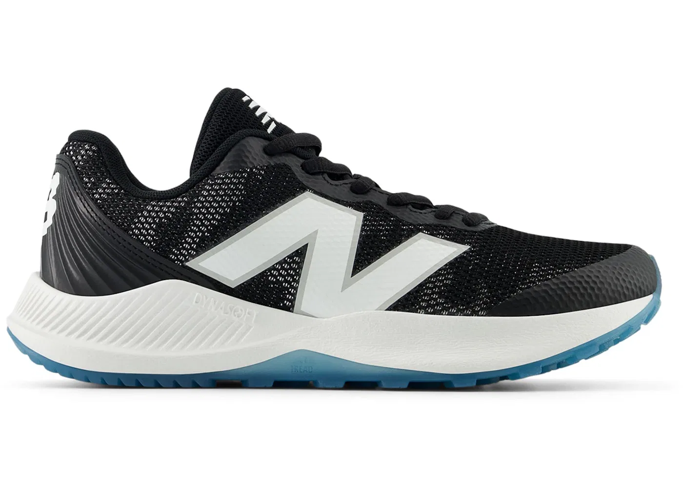 Детские кроссовки для тренировок на искусственном поле Dynasoft 4040v7 New Balance, Black/Optic White
