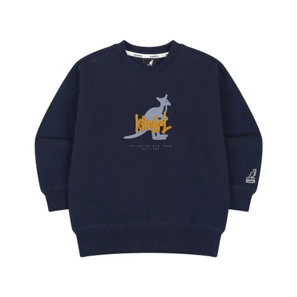 Свитшот с графическим принтом rd 0206, Kangol Kids, синий