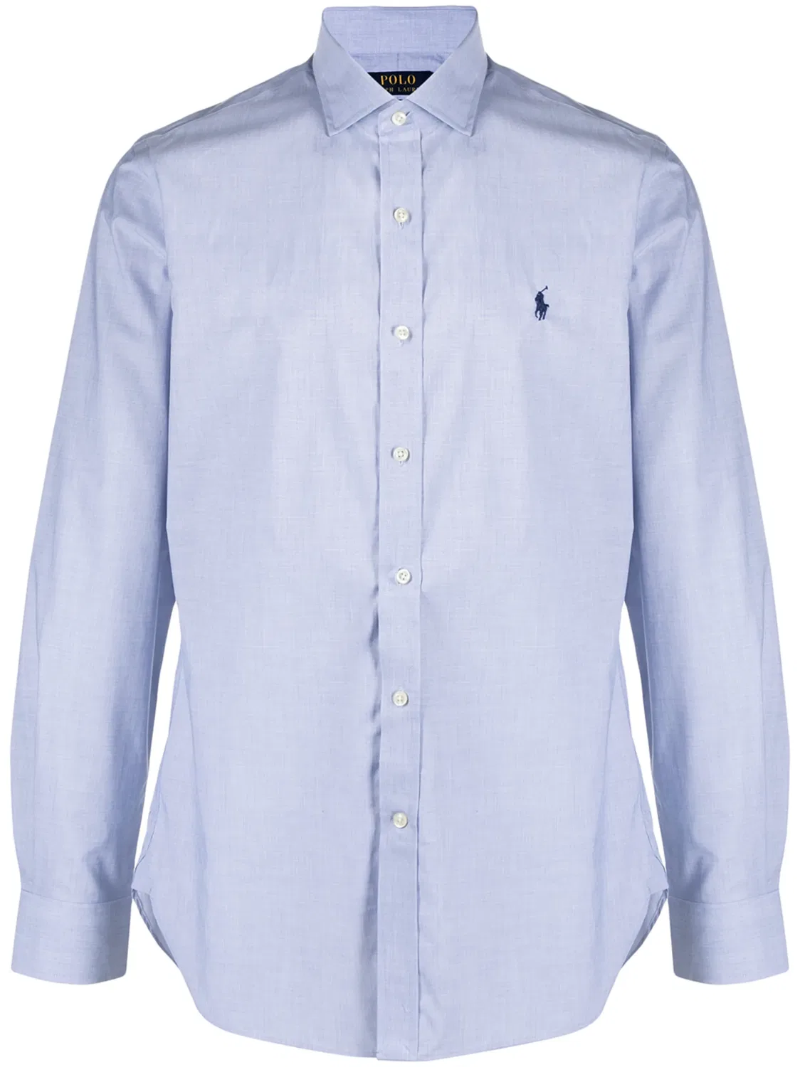 Polo Ralph Lauren Рубашка с вышитым логотипом, синяя