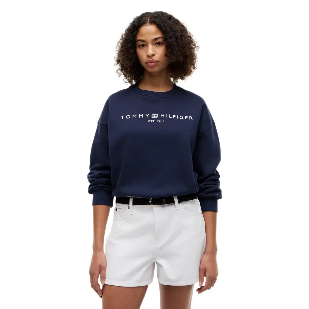 Худи Tommy Hilfiger Corp Logo Modern, синий