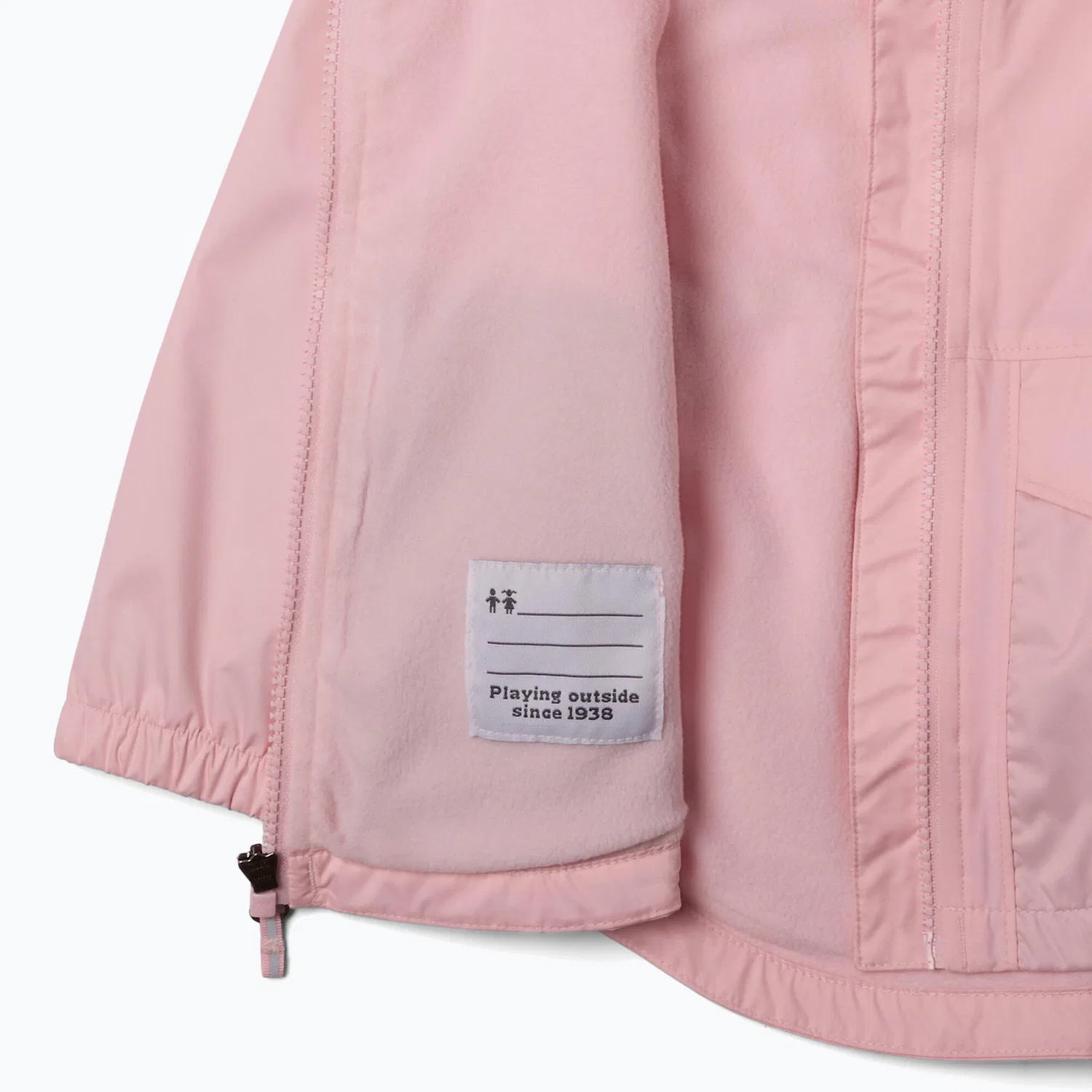 Детская дождевик Columbia Rainy Trails II Fleece, Rosa — фото 3
