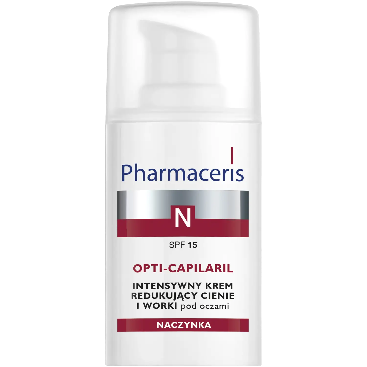

Pharmaceris N Opti-Capilaril интенсивный крем, уменьшающий темные круги и мешки под глазами SPF15, 15 мл