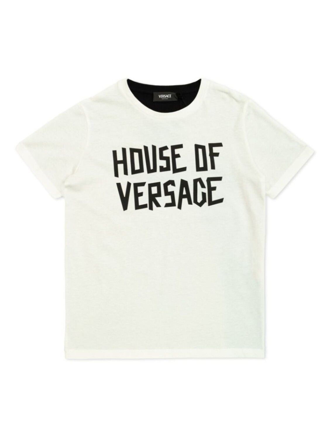 

Versace Kids футболка с графическим принтом, белый