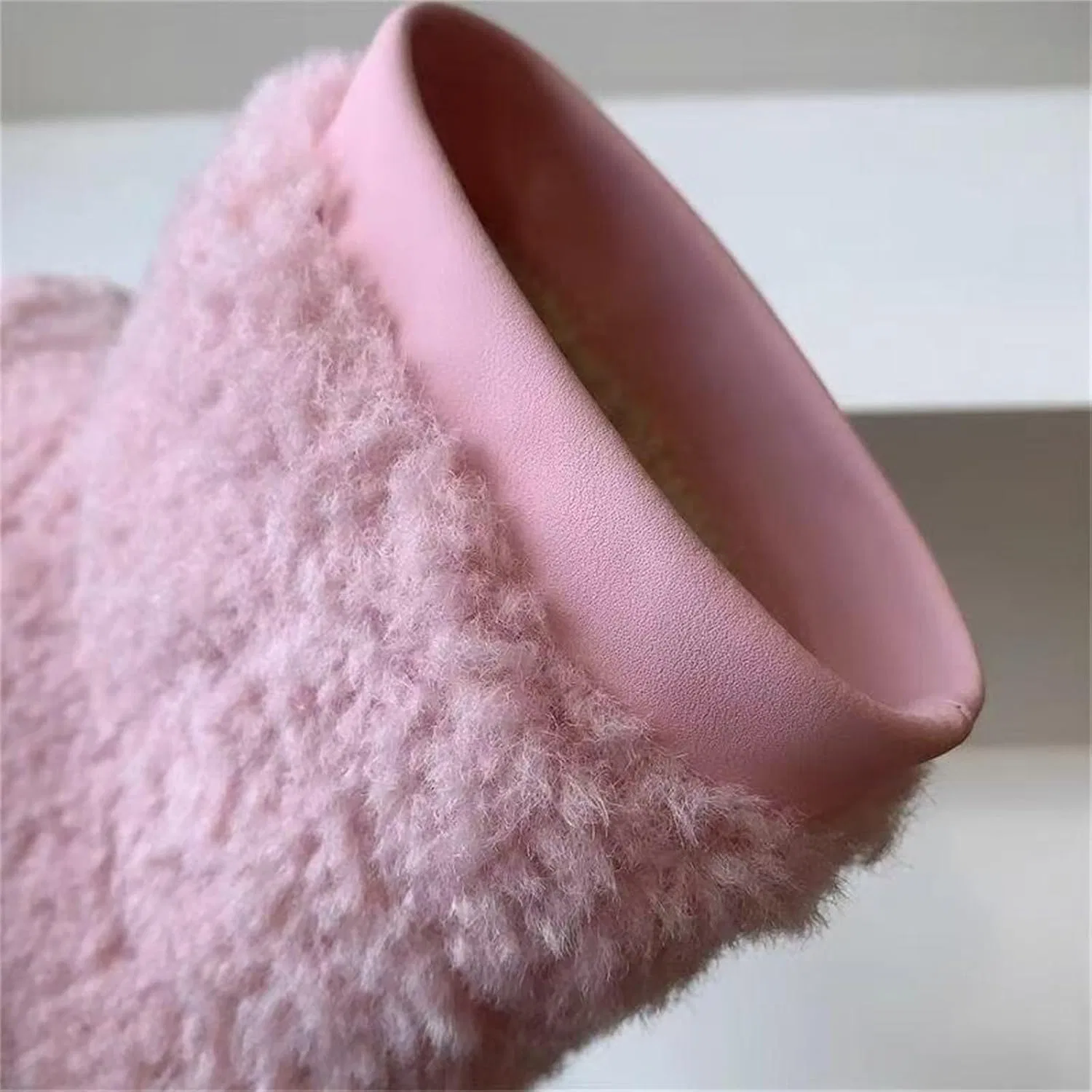 Детские зимние сапоги для девочек с искусственным мехом Zzalalana, Pink — фото 3