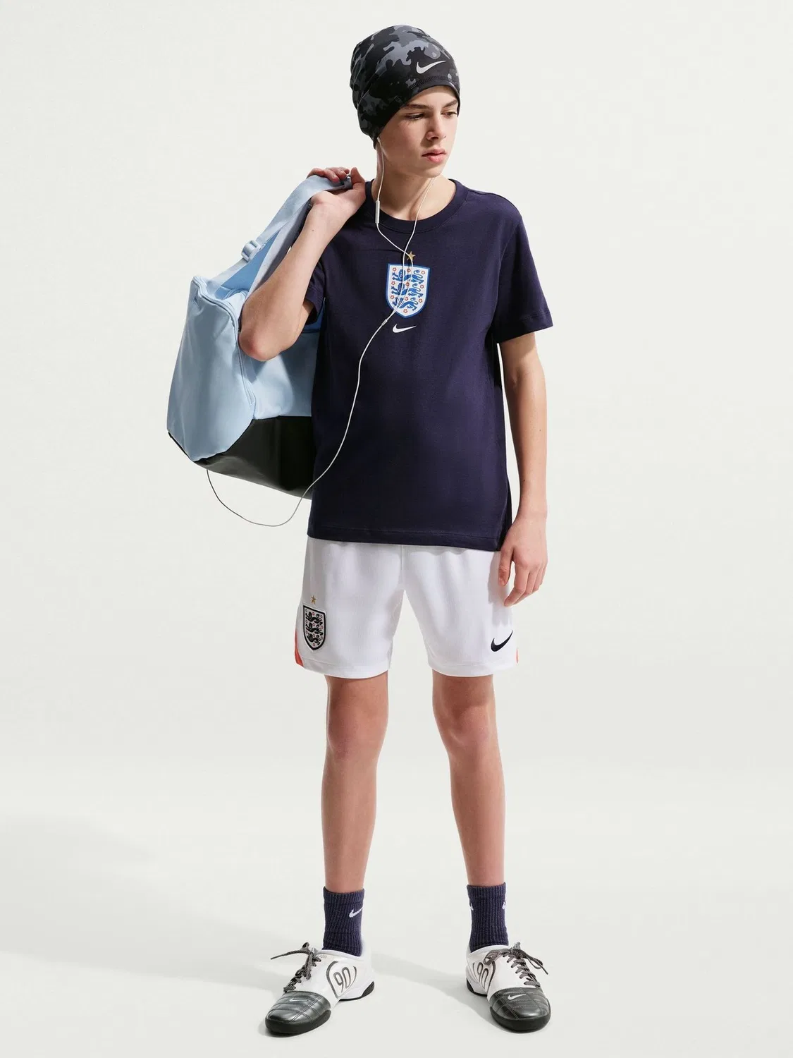 Шорты футбольные Nike Home England 2026, синие — фото 2