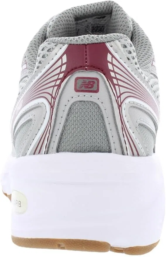 Детские кроссовки для девочек New Balance 740 Bungee GS, Grey/Red-Grey — фото 3