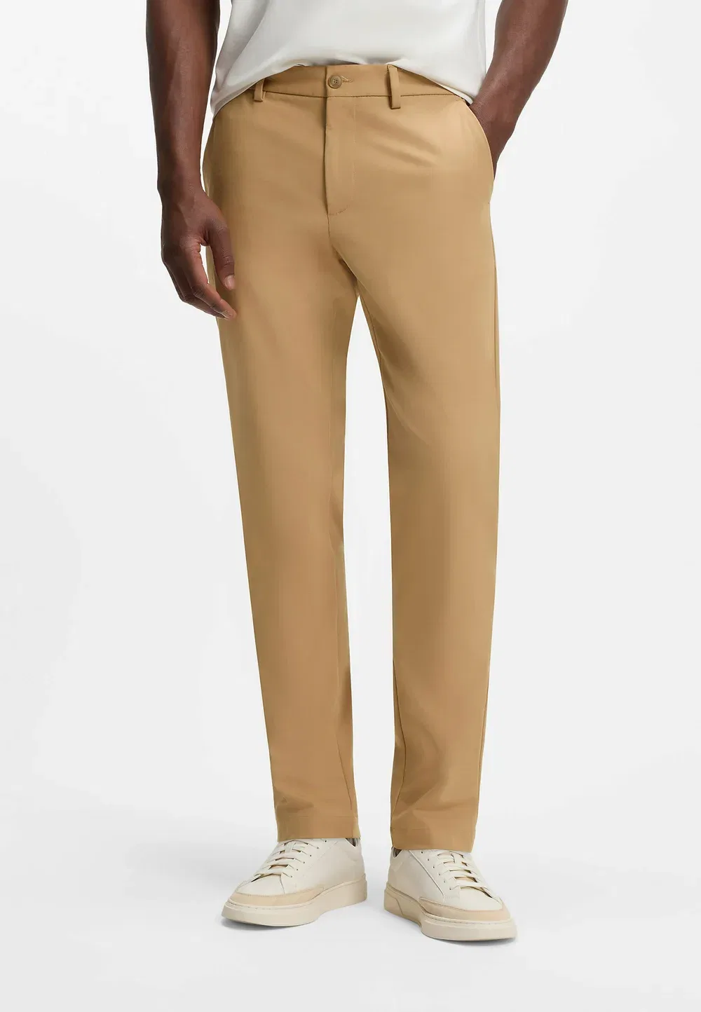 P-Kaiton1-Zip - чиносы Boss, Light Brown Two