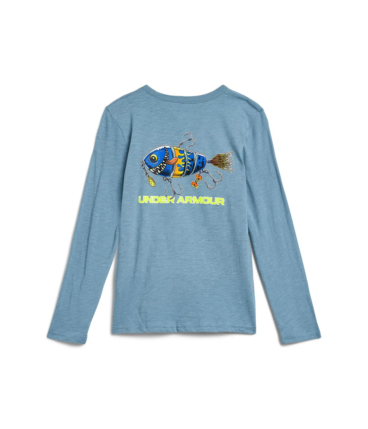 Футболка Lured in Tee (для больших детей) Under Armour Kids, Blue Wind — фото 2