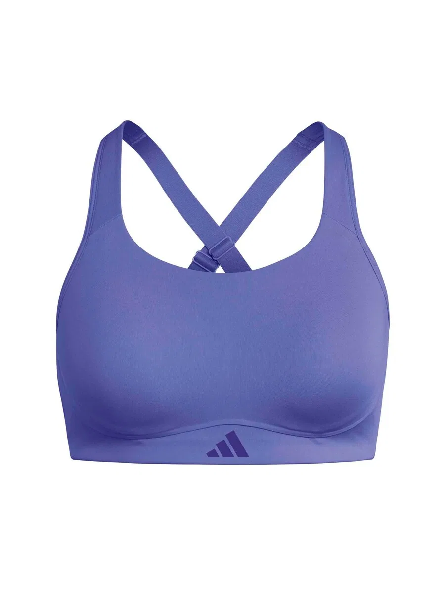 Спортивный бюстгальтер ADIDAS PERFORMANCE Bralette 'OPT' в баклажановом и фиолетовом цветах