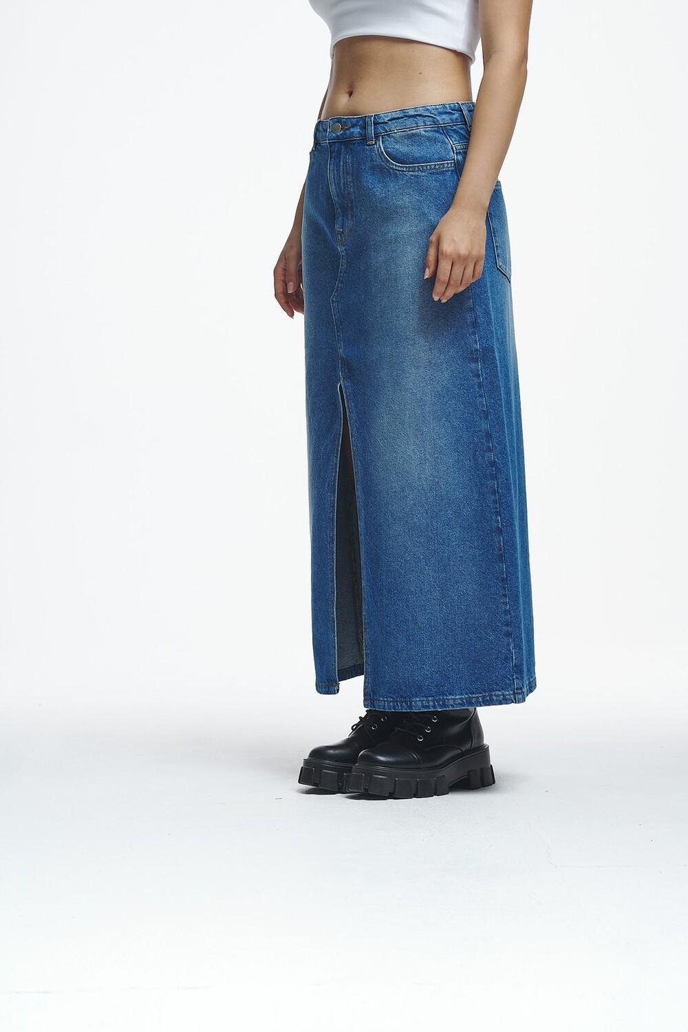 

Юбка джинсовая MIRIEL SKIRT 2Y Studios, синий деним