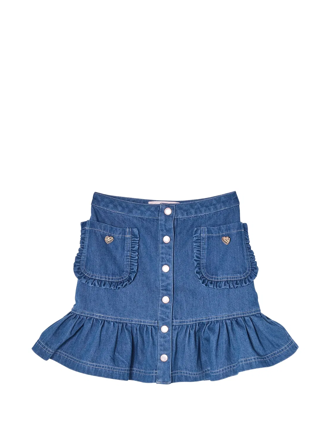 Джинсовая юбка Heartstring Tutu Du Monde, синий
