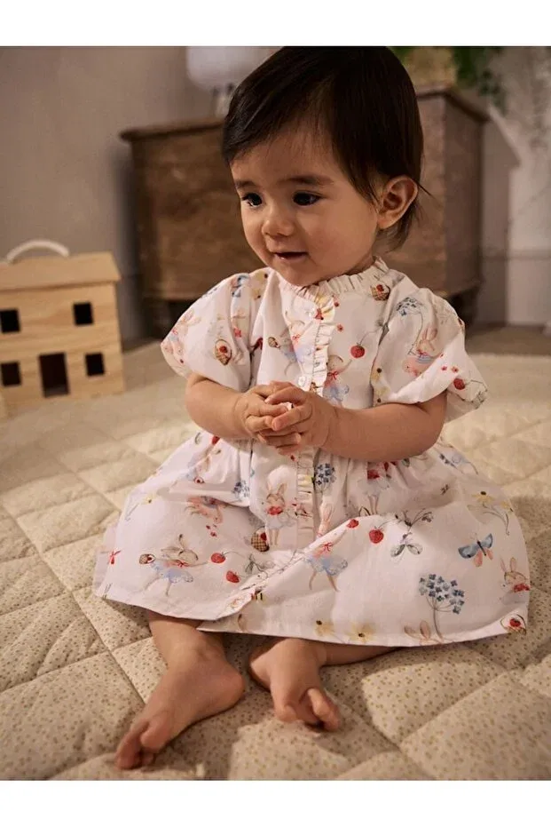 Детский комплект платьев и шорт для девочек Fairy Next Baby, Multicolor — фото 2