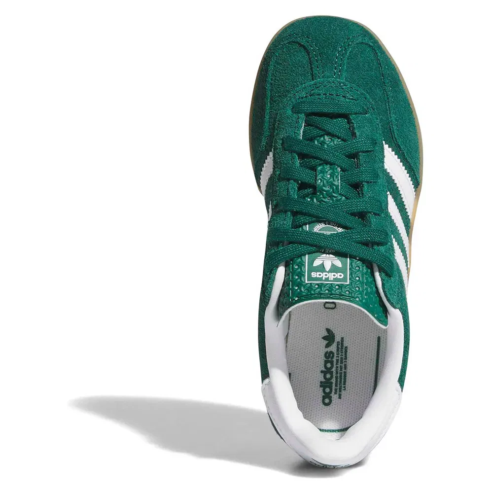 Кроссовки Gazelle Indoor Adidas Originals, зеленый — фото 3