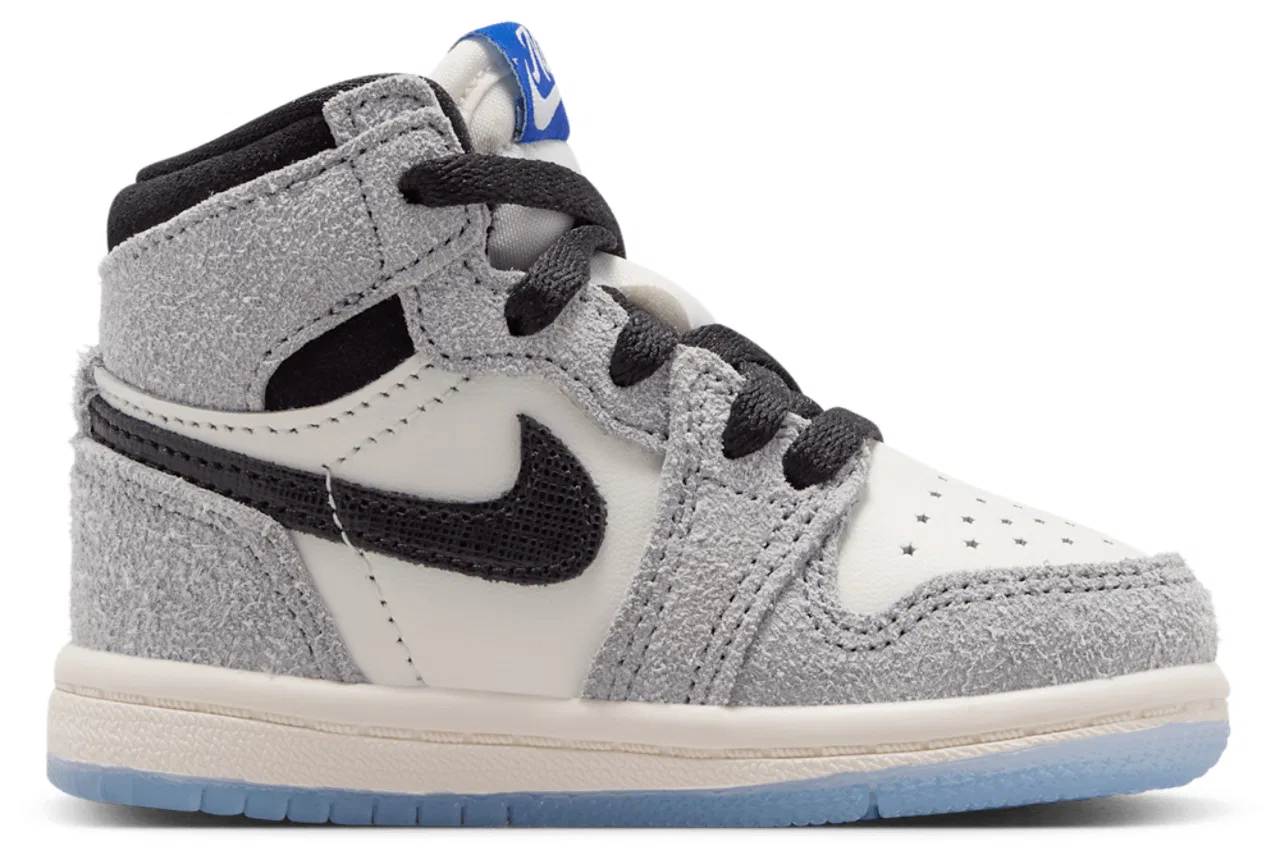 Кроссовки для мальчиков Retro 1 High OG Jordan, цвет Game Royal/Cool Grey/Black