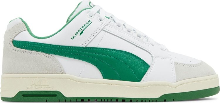 

Кроссовки Puma Slipstream Lo Retro White Amazon Green, белый