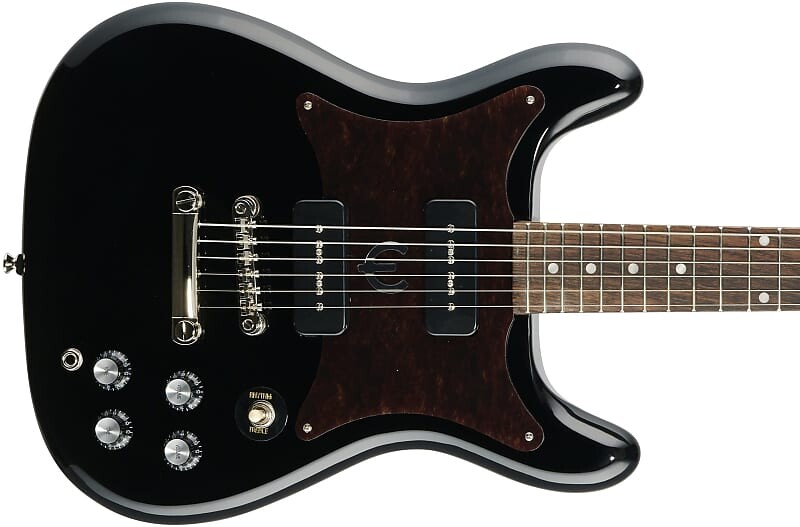 

Электрогитара Epiphone Wilshire P-90s черного цвета Wilshire P-90s Electric Guitar Ebony